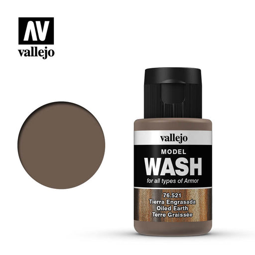 Vallejo Model Wash: Oiled Earth - 35ml
