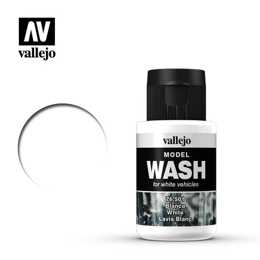 Vallejo Model Wash: White - 35ml