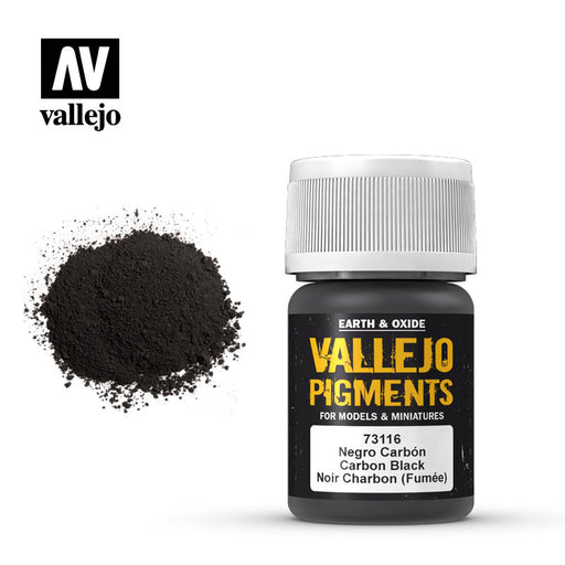 Vallejo Carbon Black (Smoke Black) Pigments 35ml