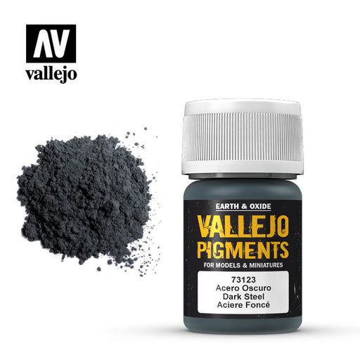 Vallejo Dark Steel Pigments 35ml