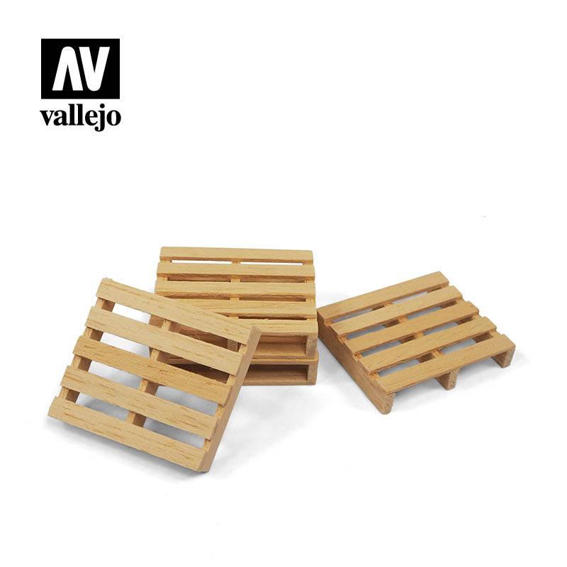 Vallejo: Wooden Pallets (1/35 Scale)